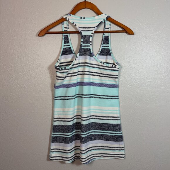 Lululemon Cool Racerback Striped Tank Top in Static Wave Print - Picture 5 of 9